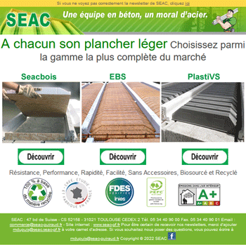 A chacun son plancher léger